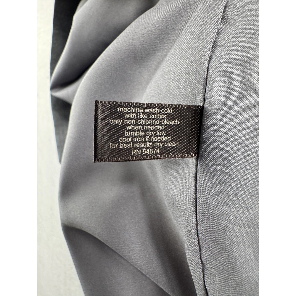 The Limited Gray Pencil Skirt Side Zip Lined Size 4 Office Minimalist Corporate - Picture 8 of 8